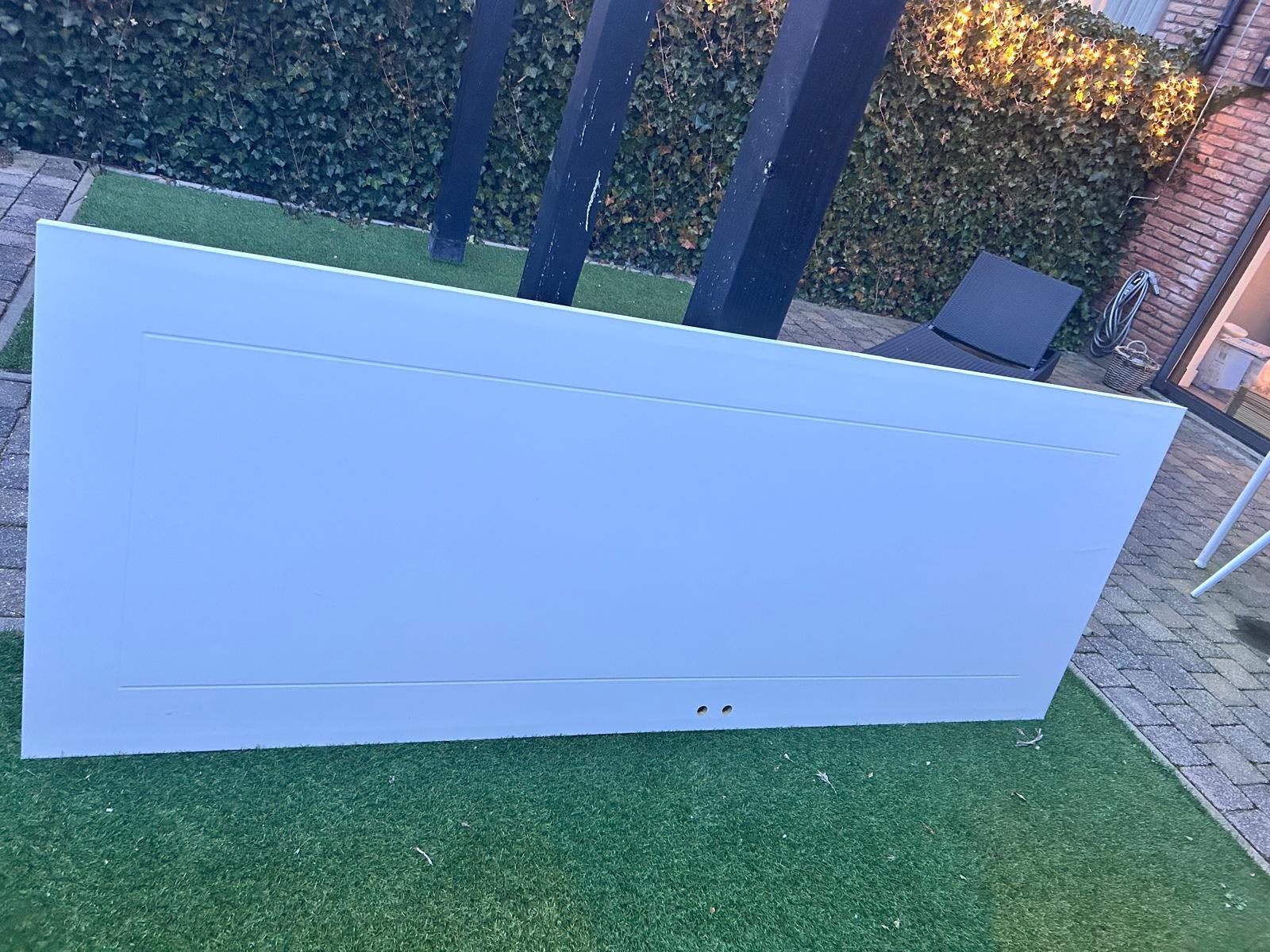 Stompe deur gespoten in Ral 9010, Ophalen, Nieuw, Binnendeur, 200 tot 215 cm