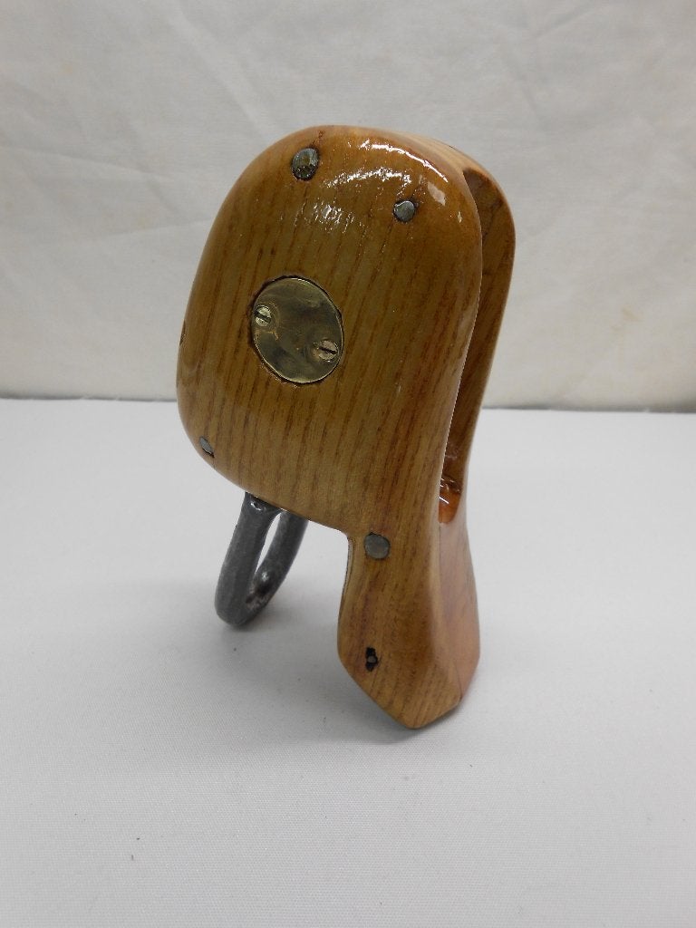 Houten Hakblok, grootschootblok, enkelschijfs, 12 - 14 mm, Ophalen of Verzenden, Gebruikt, Lijn of Blok