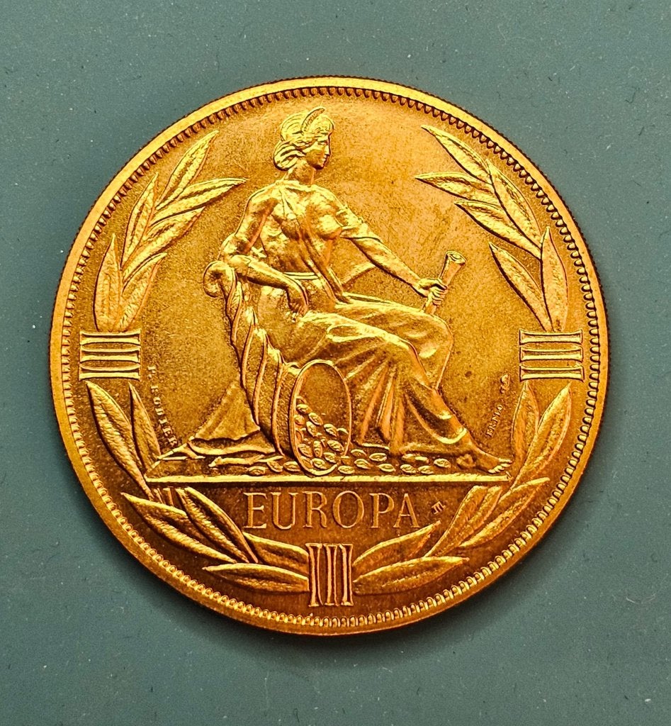 ECU munt Europa; 10 countries, Ophalen of Verzenden, Frankrijk, Losse munt