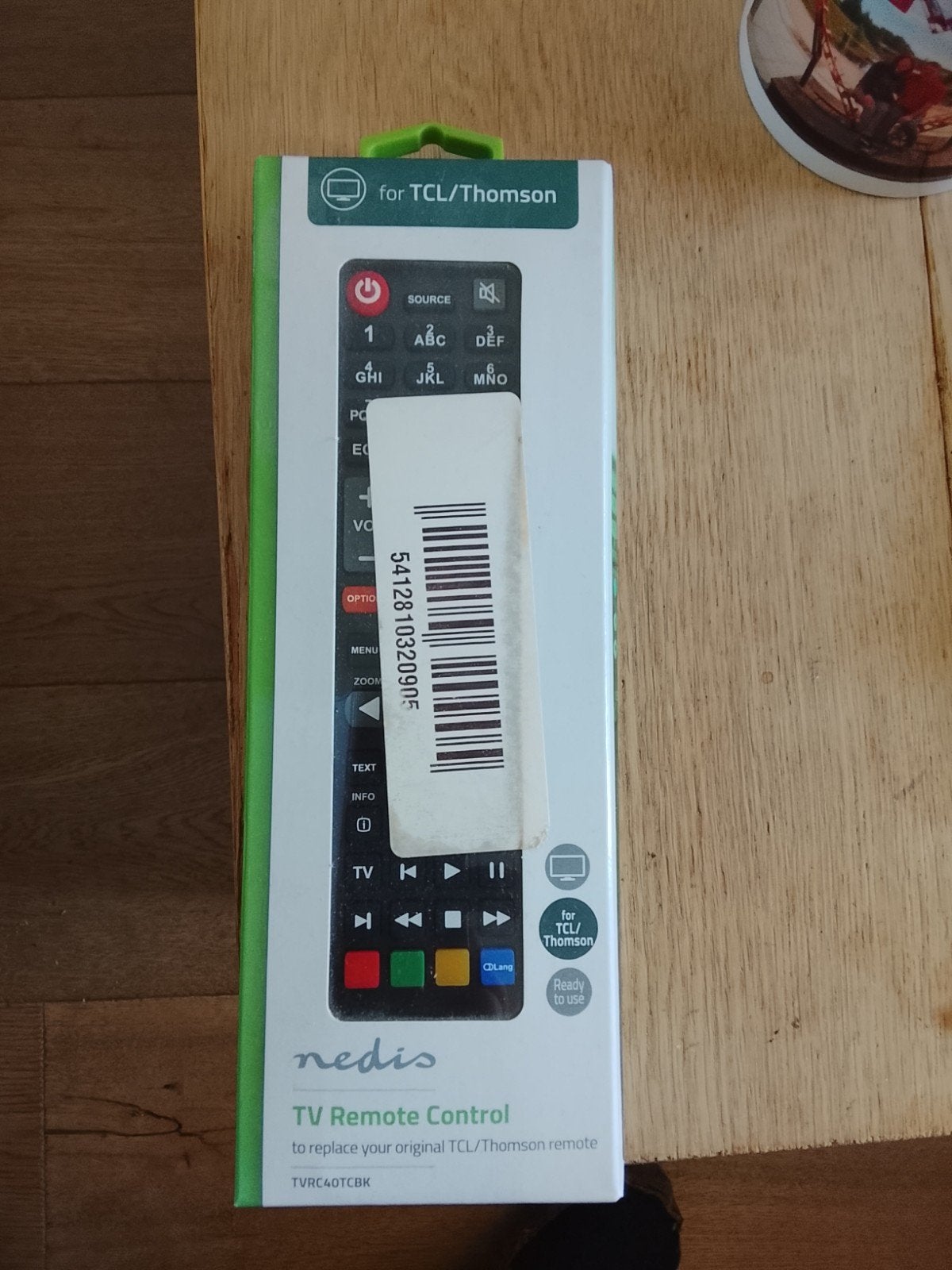 Nedis TV Afstandsbediening voor TCL/Thomson TV's, Ophalen of Verzenden, Nieuw, Universeel, Tv