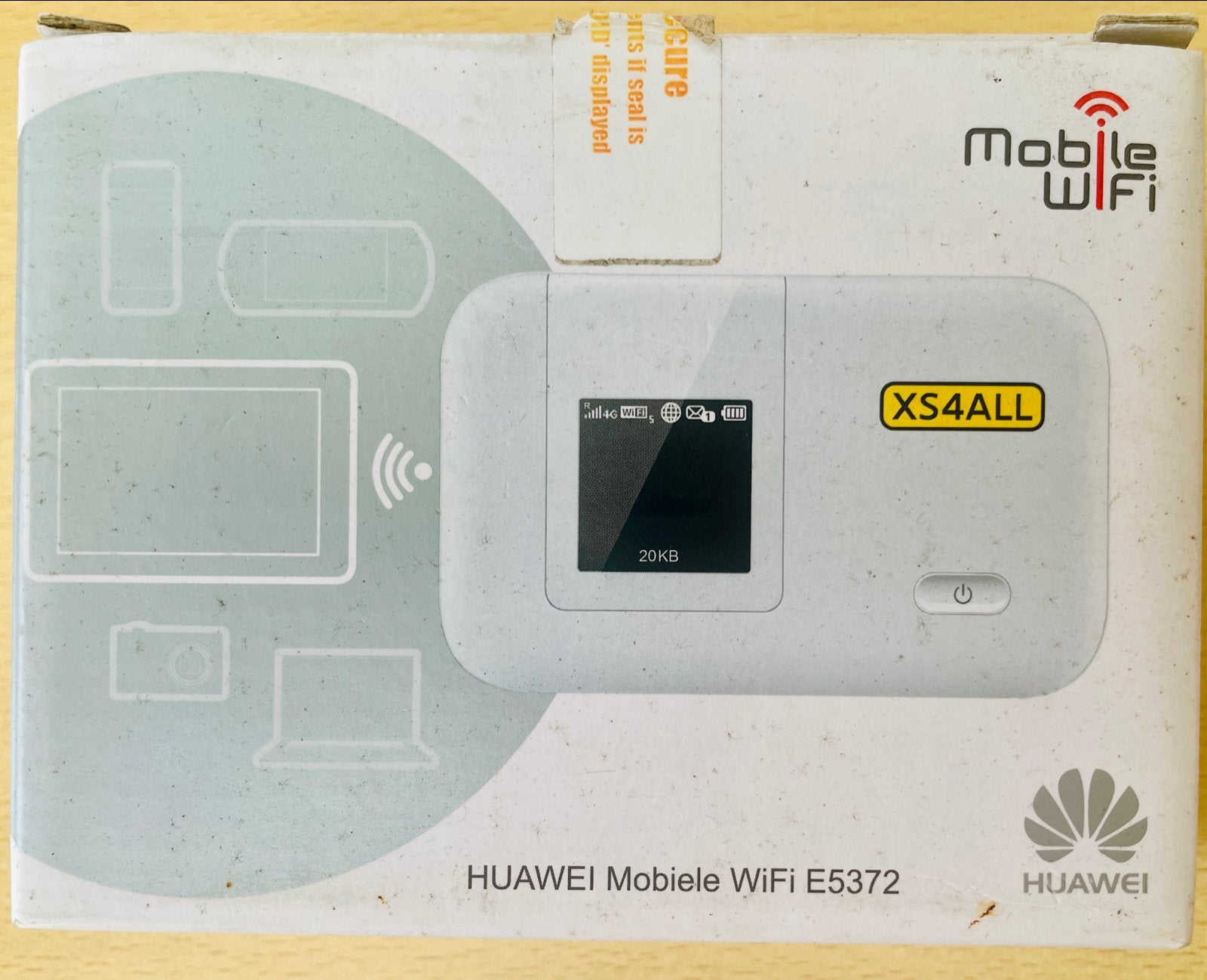 Huawei Mobiele WiFi E5372 (XS4ALL) - Draagbare Router, Telecommunicatie, Overige Telecommunicatie, Zo goed als nieuw, Ophalen of Verzenden