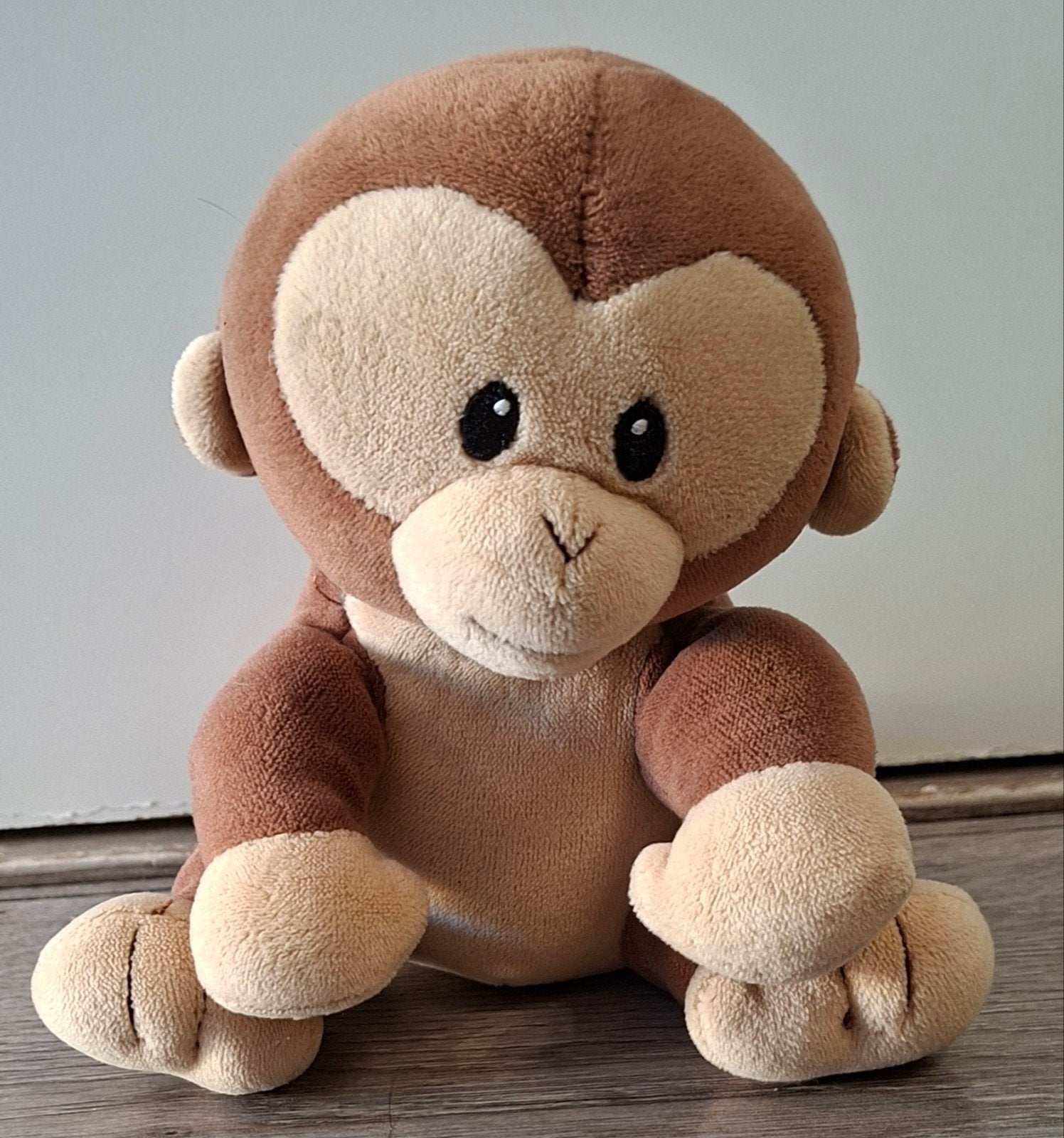 ty beanie boo aap Banana 16 cm, Overige karakters, Ophalen of Verzenden, Zo goed als nieuw, Klein (minder dan 20 cm)