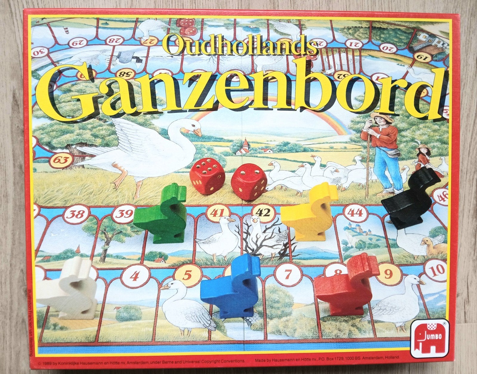 ganzenbord nieuw, Ophalen of Verzenden, Nieuw, Jumbo