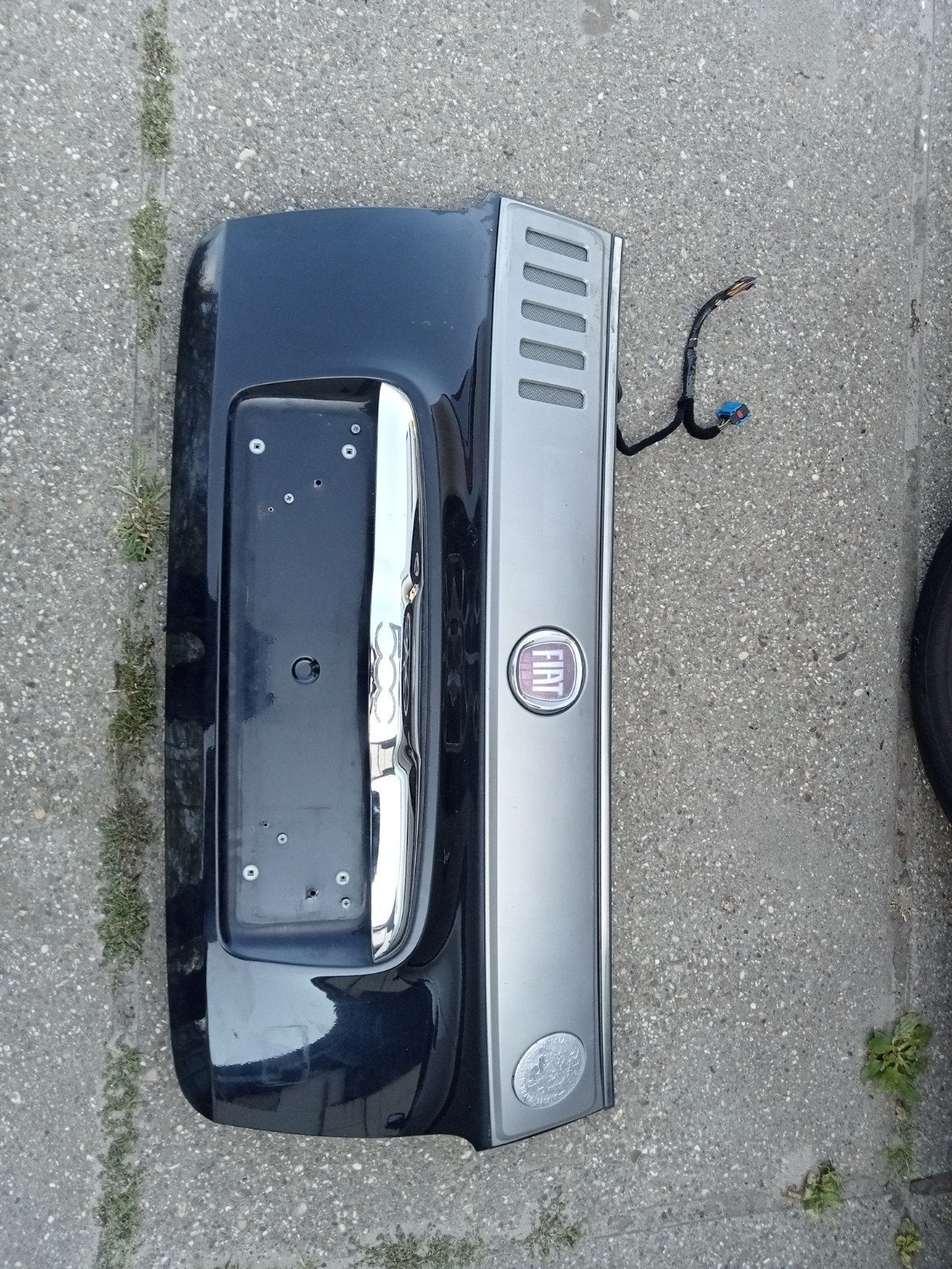 Fiat 500 kofferklep cabrio diesel uitvoering 202616965, Ophalen, Gebruikt, Achterklep, Achter