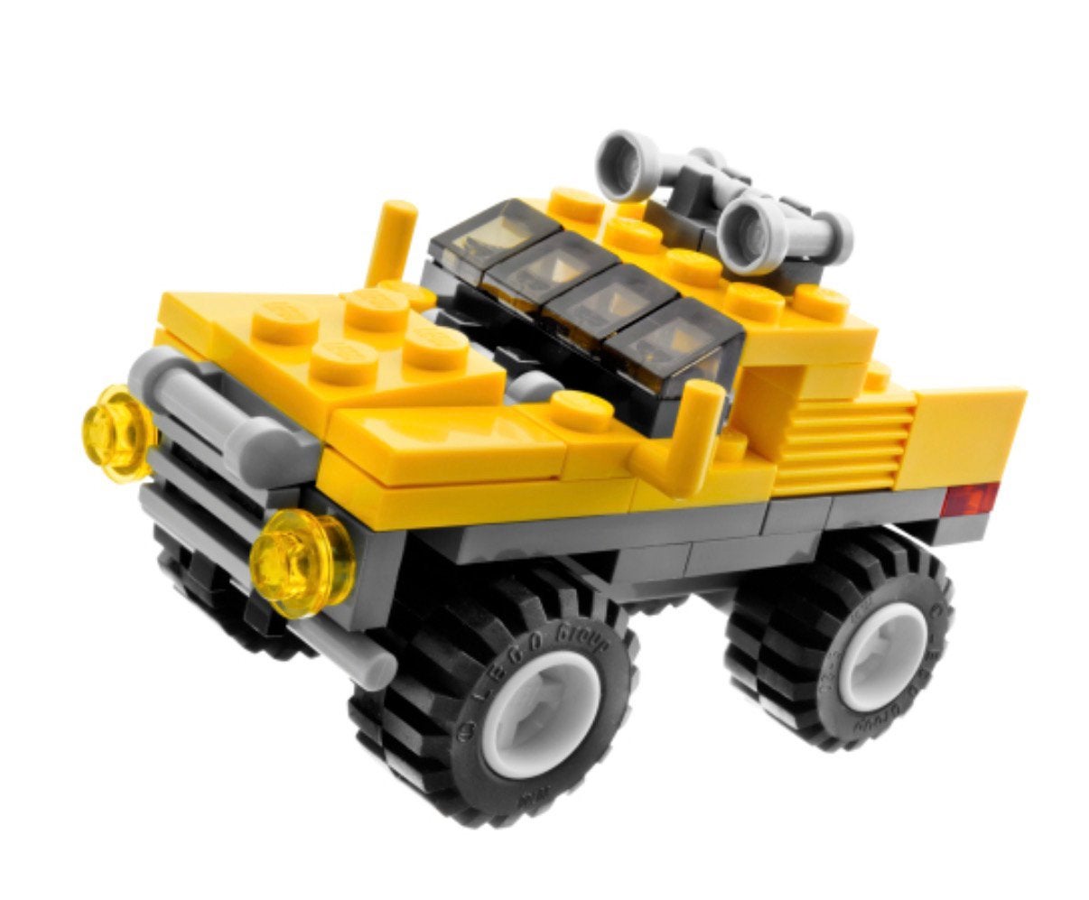 Lego 6742 ~ Creator 3 in 1 - Mini Terreinwagen, Gebruikt, Lego, Ophalen of Verzenden, Inclusief instructies