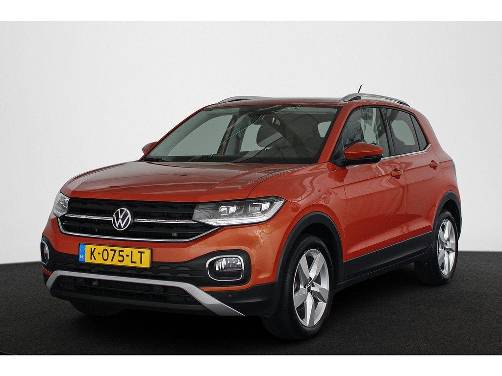 Volkswagen T-Cross 1.0 TSI Style Automaat Camera LED Climate, Auto's, Volkswagen, Bedrijf, Te koop, T-Cross, ABS, Airbags, Alarm