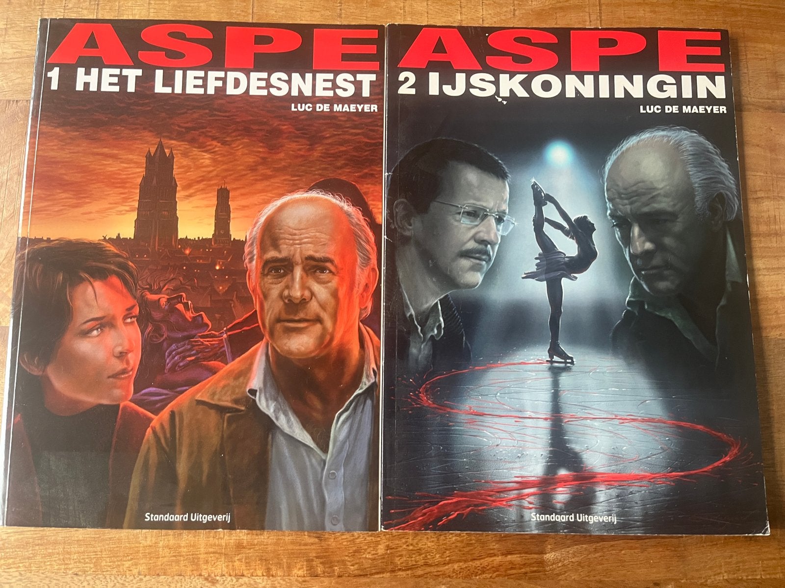 Aspe - Het Liefdesnest & IJskoningin (Luc De Maeyer), Meerdere stripboeken, Ophalen of Verzenden, Zo goed als nieuw