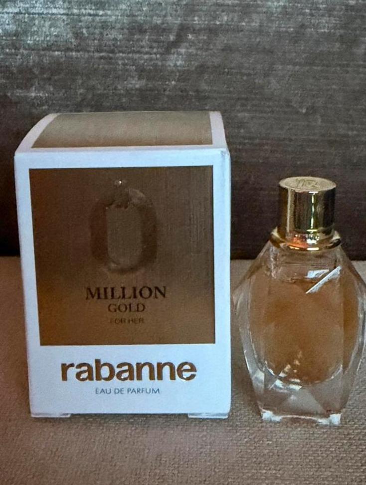 Miniatuur Paco Rabanne one million gold edp nieuw in doos, Ophalen of Verzenden, Nieuw, Miniatuur, Gevuld
