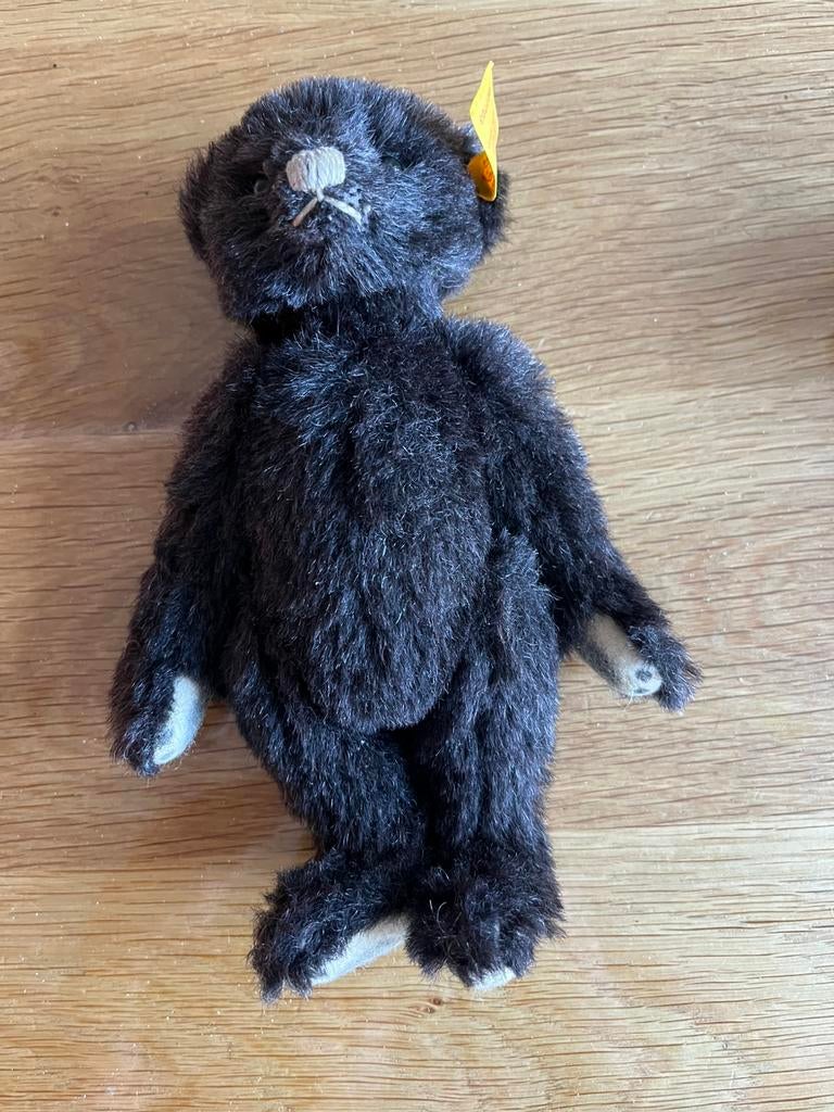 Steiff beer 18cm, Ophalen of Verzenden, Zo goed als nieuw, Stoffen beer, Steiff