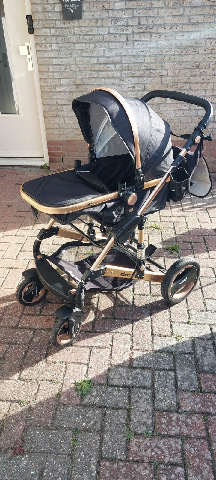 Nette complete 3-in-1 kinderwagen, Gebruikt, Met autostoeltje, Combiwagen, Ophalen