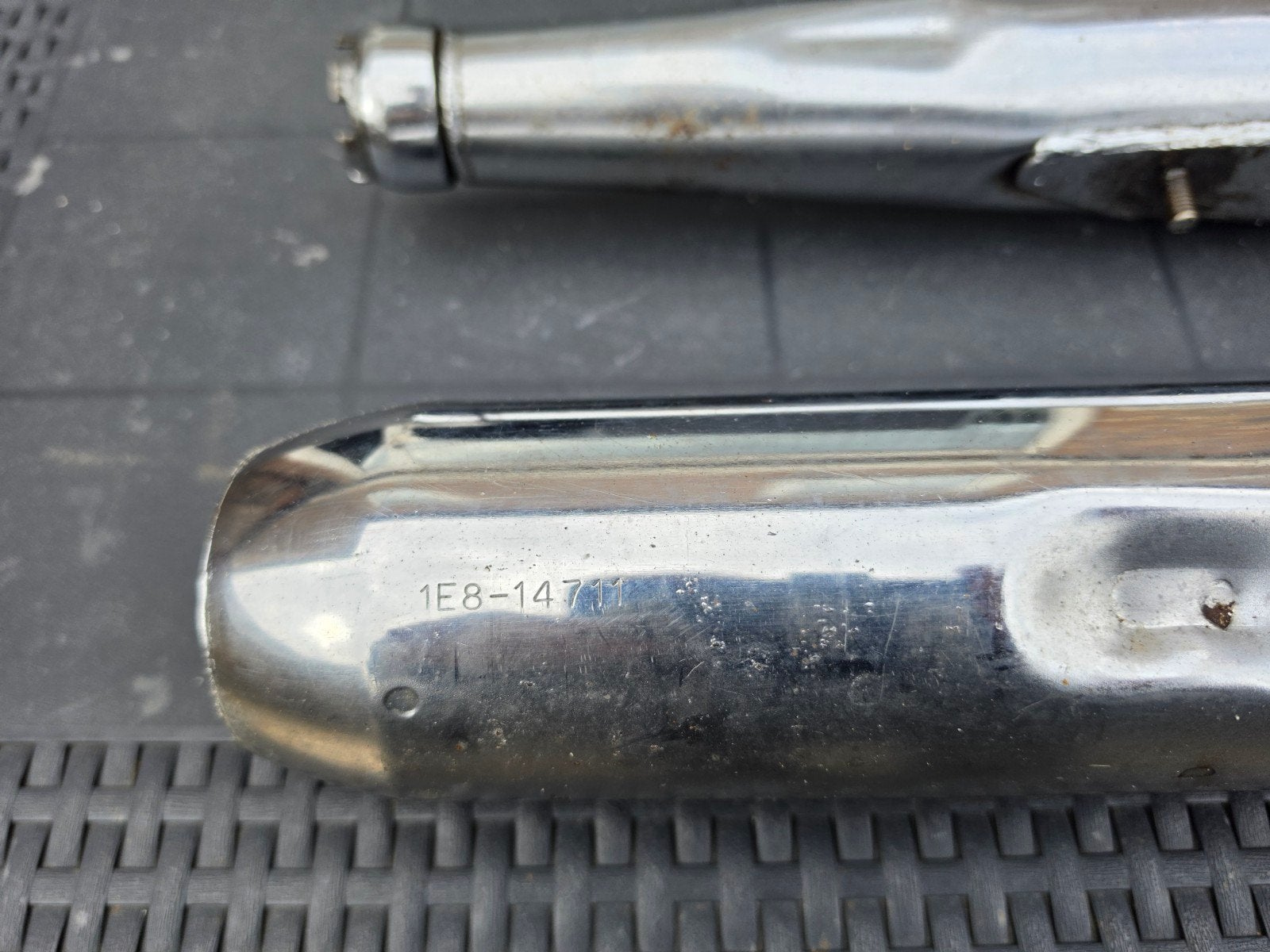 Uitlaten voor Yamaha RD200DX 1977, Motoren, Verzenden, Gebruikt