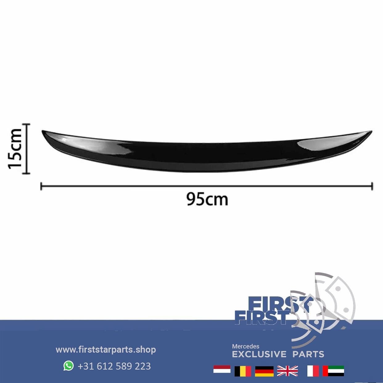 W177 A35 AMG DAK SPOILER Mercedes A Klasse 2018-2023 35 AMG, Gebruikt, Ophalen of Verzenden, Achter, -