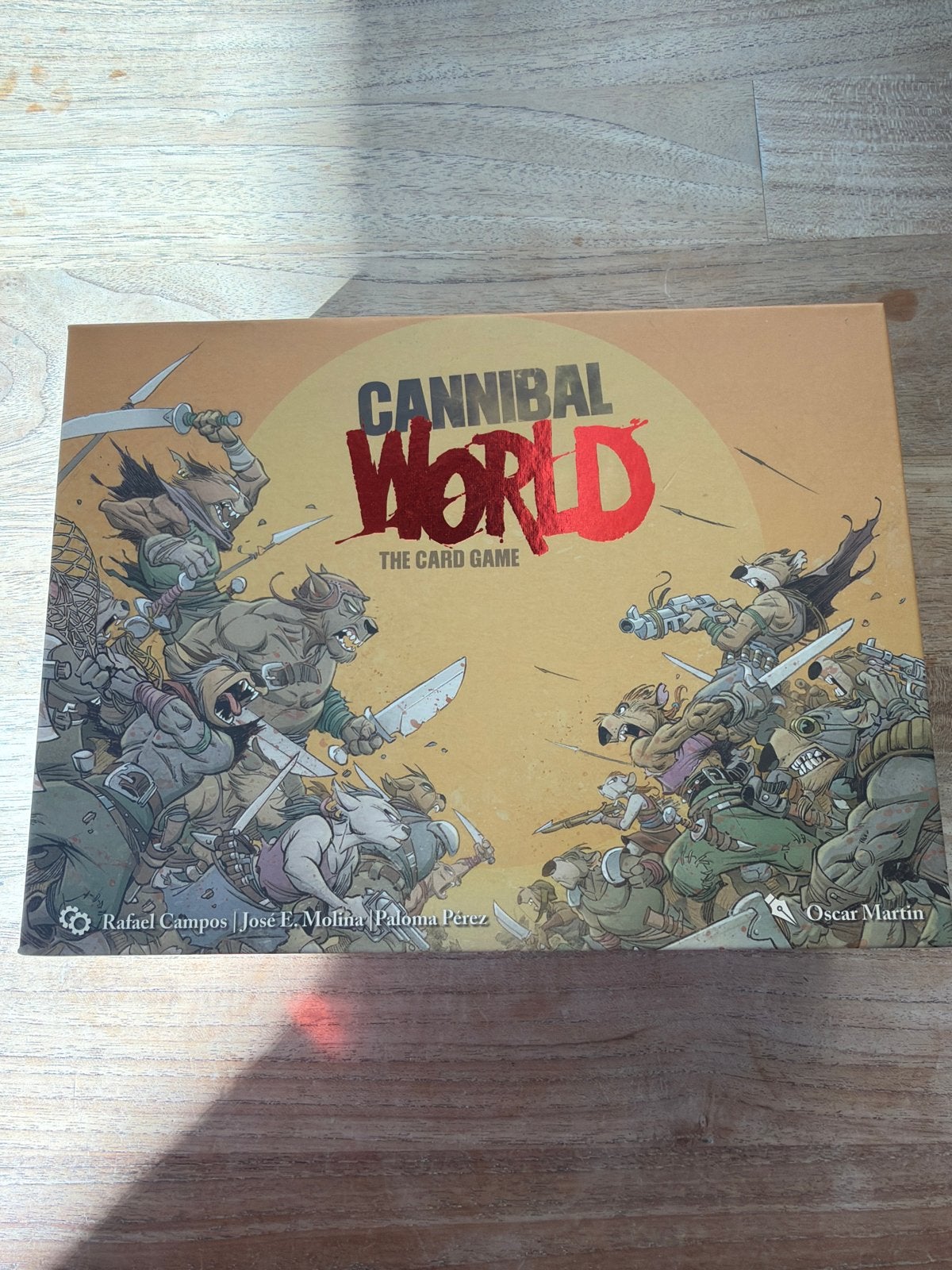 Kickstarter: Cannibal World: The Card Game, Drie of vier spelers, Ophalen of Verzenden, Zo goed als nieuw