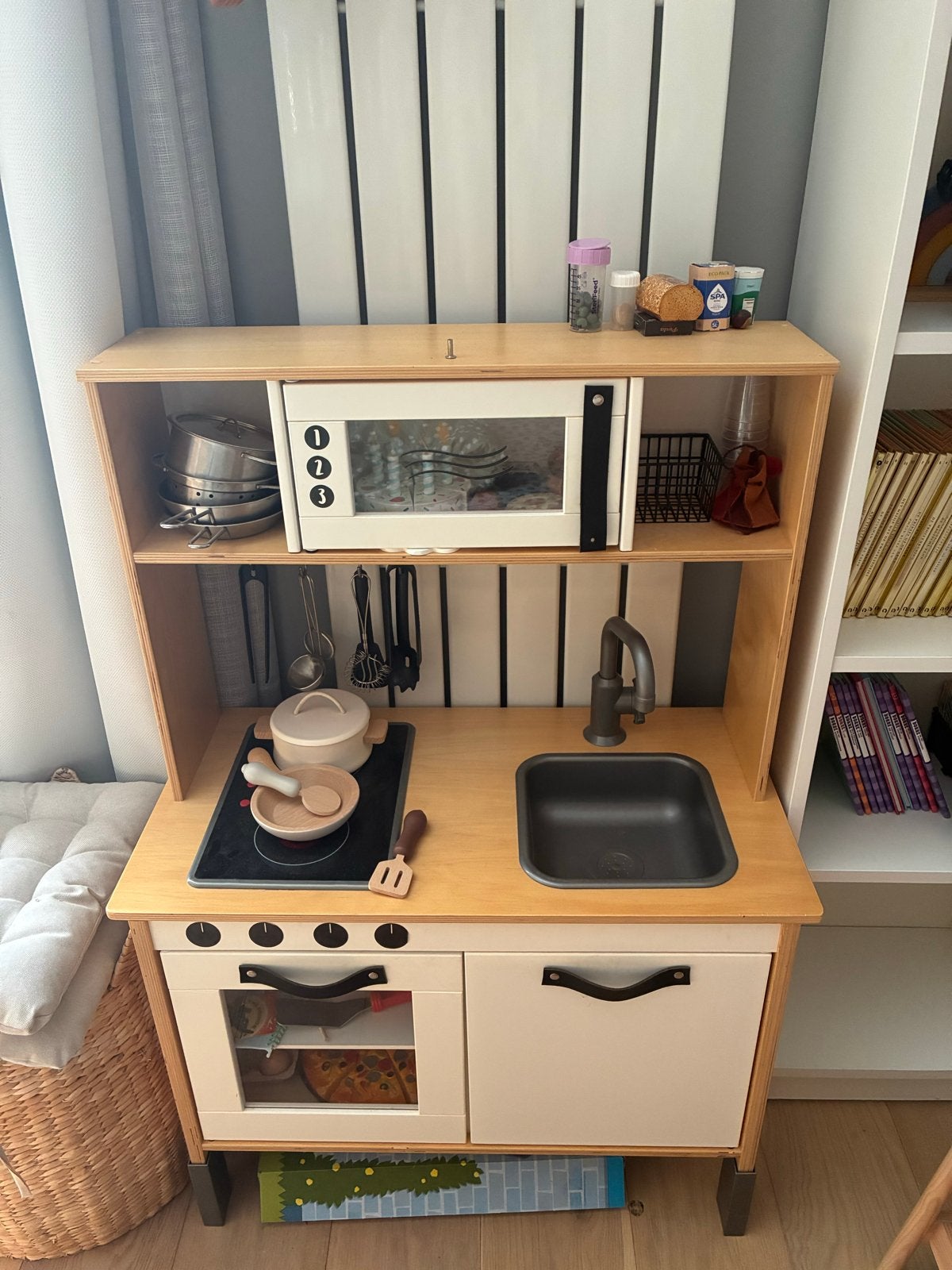 IKEA Duktig houten Speelkeuken met accessoires, Ophalen, Zo goed als nieuw
