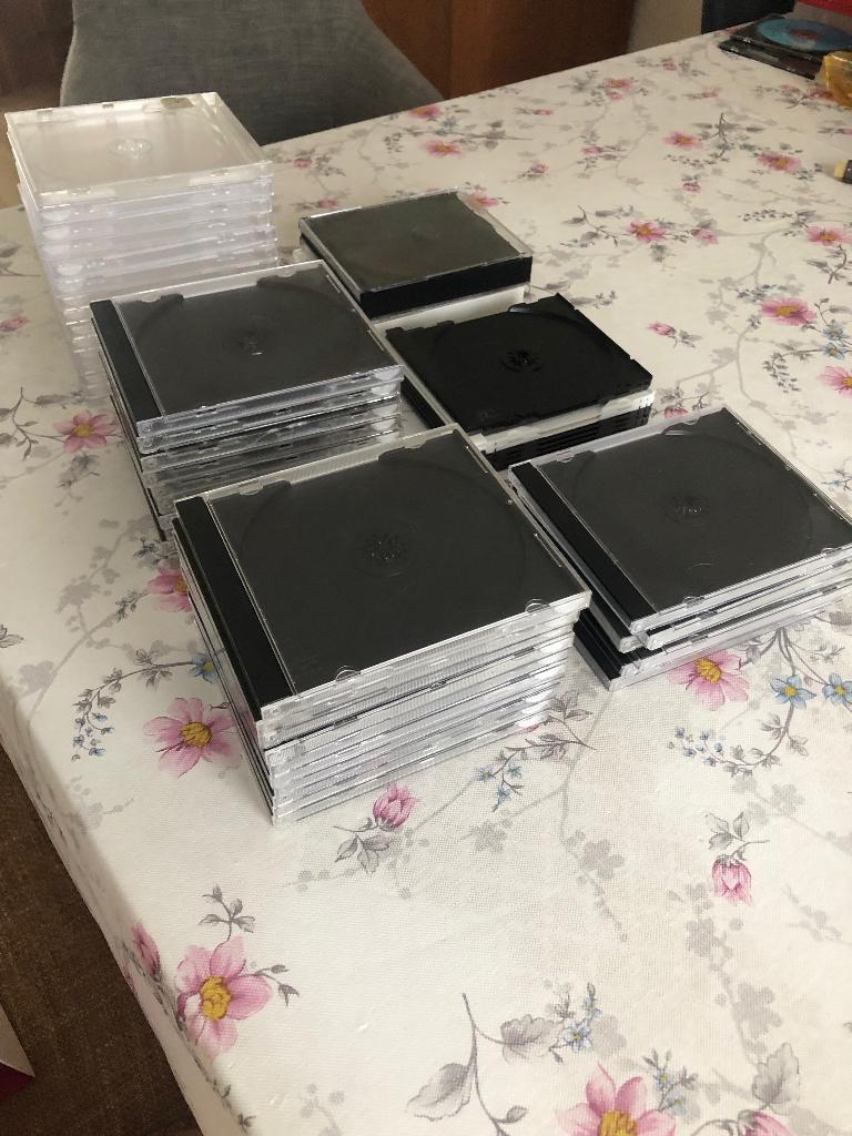 Cd hoezen, Computers en Software, Ophalen, Gebruikt, Bescherming voor- en achterkant