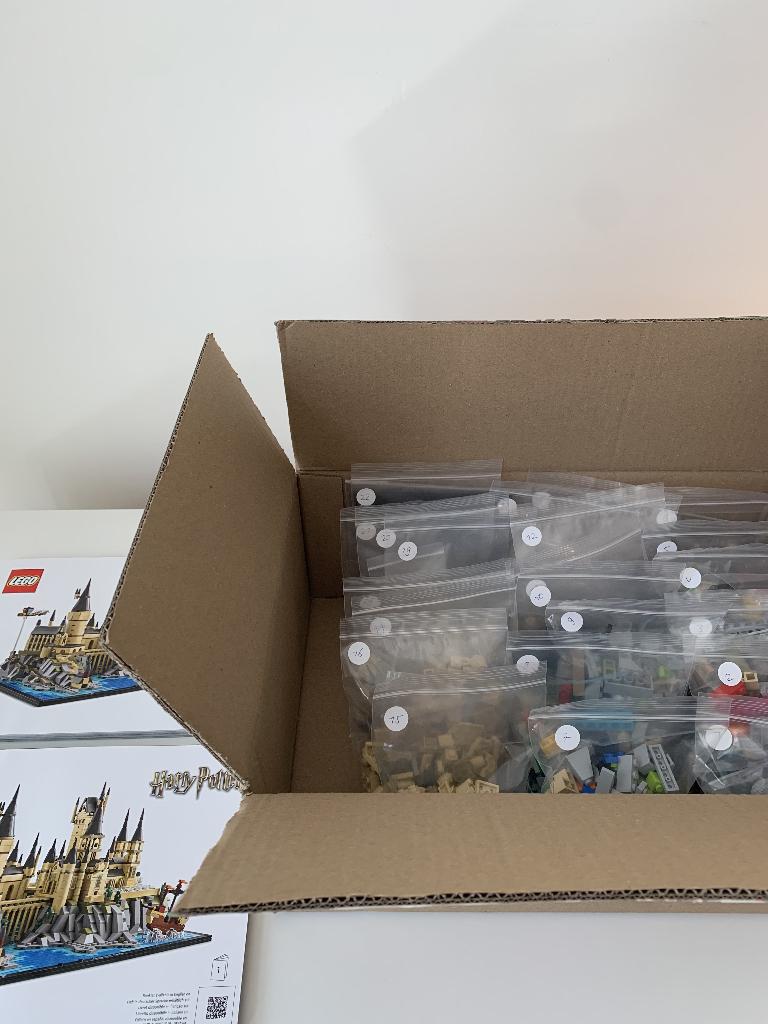 LEGO 76419 Hogwarts Castle and Grounds (zonder doos), Gebruikt, Lego, Ophalen of Verzenden, Complete set