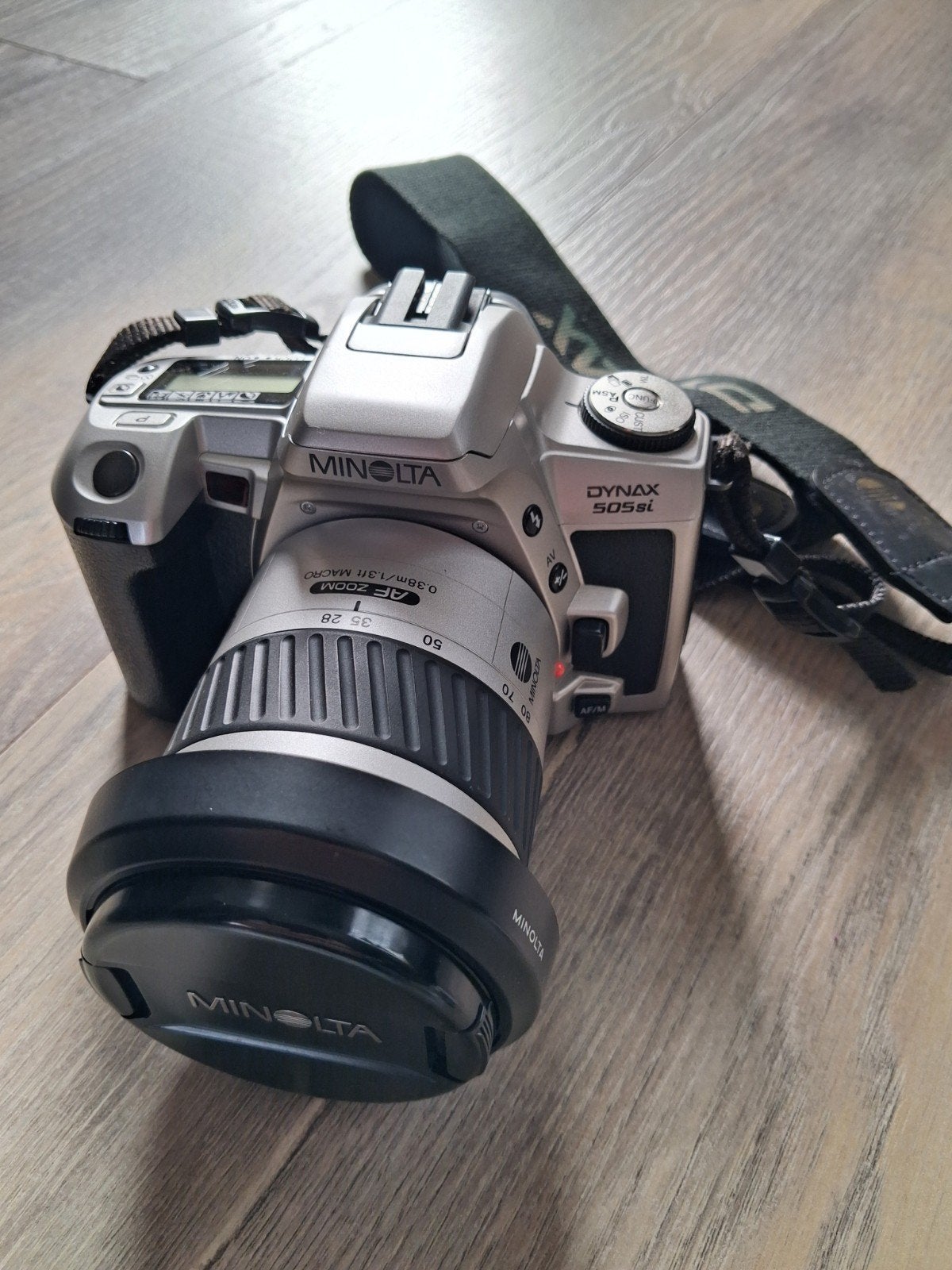 Minolta Dynax 505si Spiegelreflexcamera, Ophalen of Verzenden, Minolta, Geen optische zoom