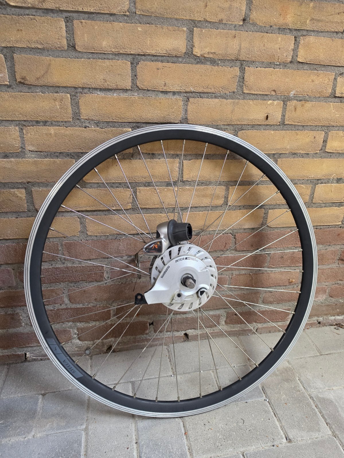 Achterwiel 28 inch Nuvinci Enviolo 360 incl. shifter, Wiel, Ophalen of Verzenden, Zo goed als nieuw, Aluminium