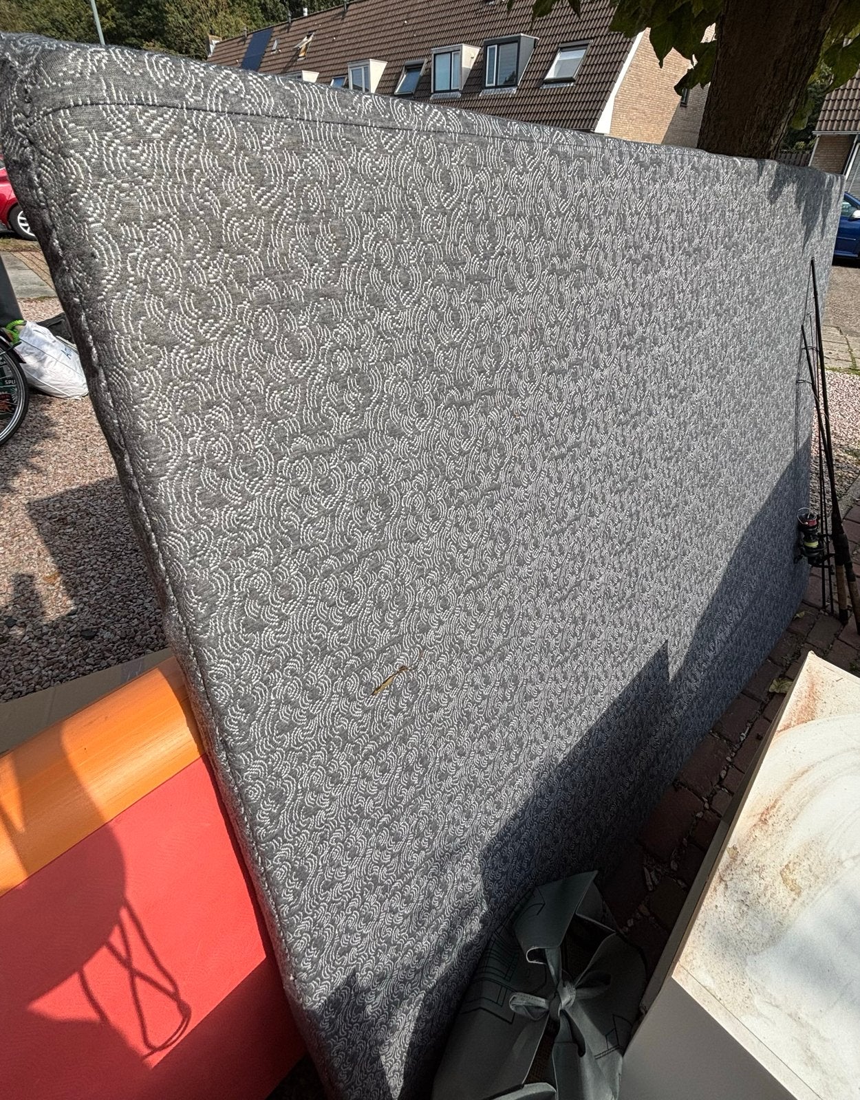 Matras 195x140 cm - Ideaal voor vouwwagen of kindermatras, Ophalen, Gebruikt, Tweepersoons, 140 cm