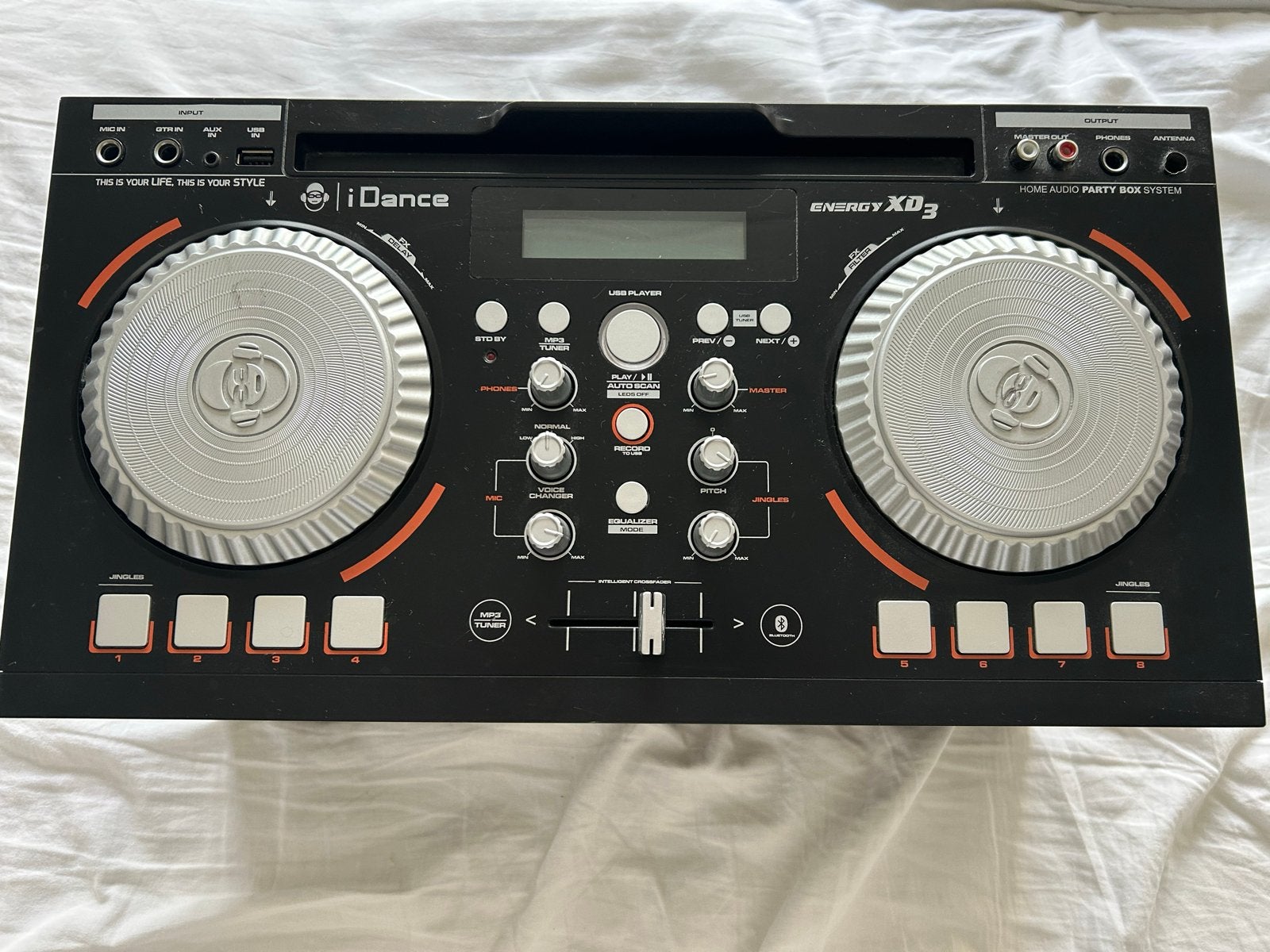 iDance Energy XD3 DJ-set met Bluetooth Speaker, Ophalen, Gebruikt, Dj-set, Overige merken