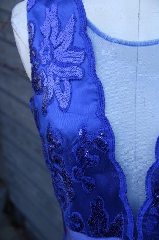 Jurk blauw Goddiva mt 14uk (EU42) Vaste prijs AANBIEDING, Blauw, Maat 42/44 (L), Ophalen of Verzenden, Zo goed als nieuw