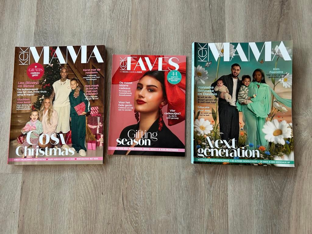 Laatste 2 edities van Kek Mama, Ophalen of Verzenden, Zo goed als nieuw, Damesbladen