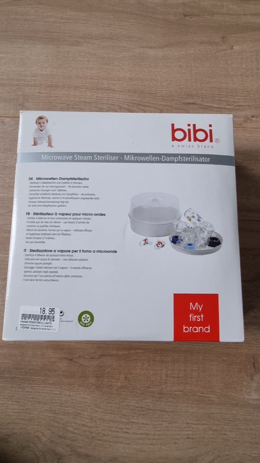 Bibi Magnetron Stoomsterilisator, Ophalen of Verzenden, Gebruikt