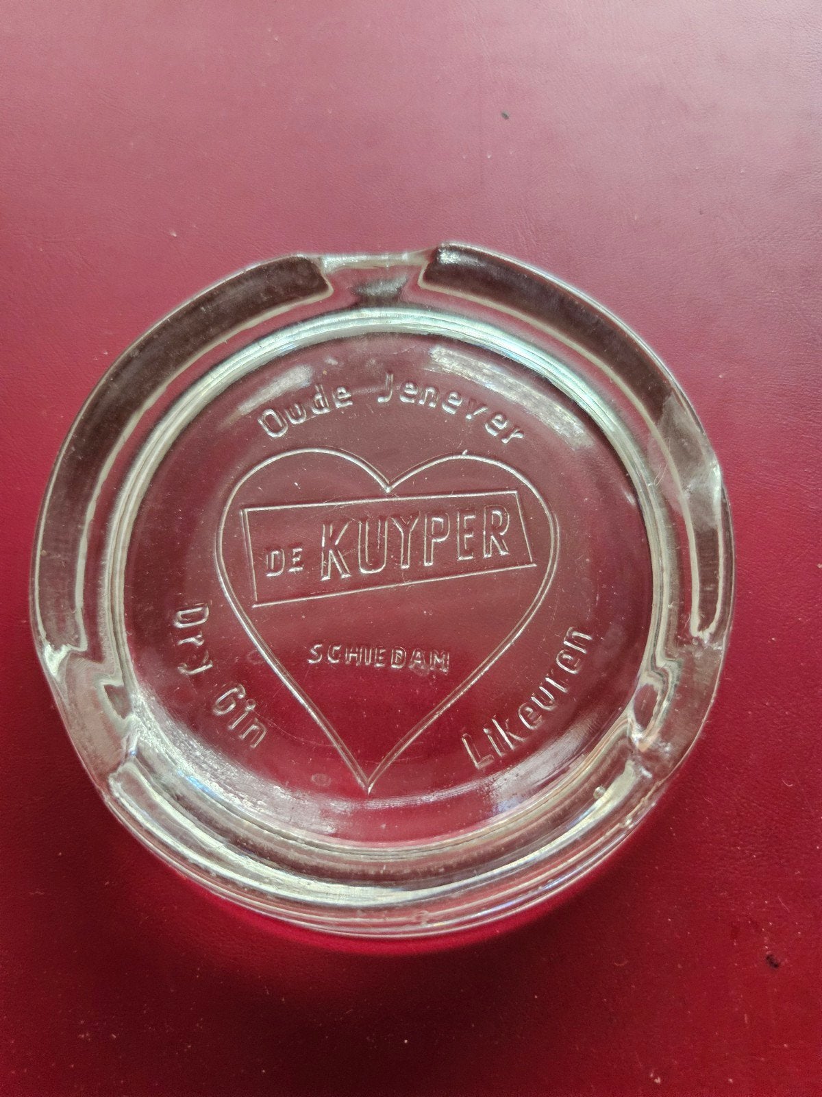 De Kuyper Asbak - Oude Jenever Dry Gin Likeuren, Verzamelen, Ophalen of Verzenden, Gebruikt, Asbak