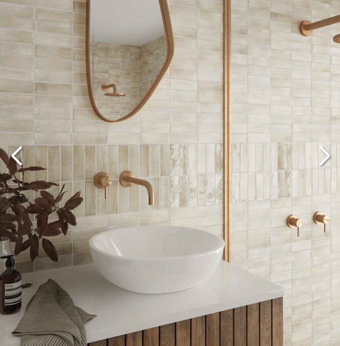 Jabo Premium Koko wandtegel 15x5cm beige glans (660 stuks), Ophalen, Nieuw, 5 tot 10 m², Minder dan 20 cm