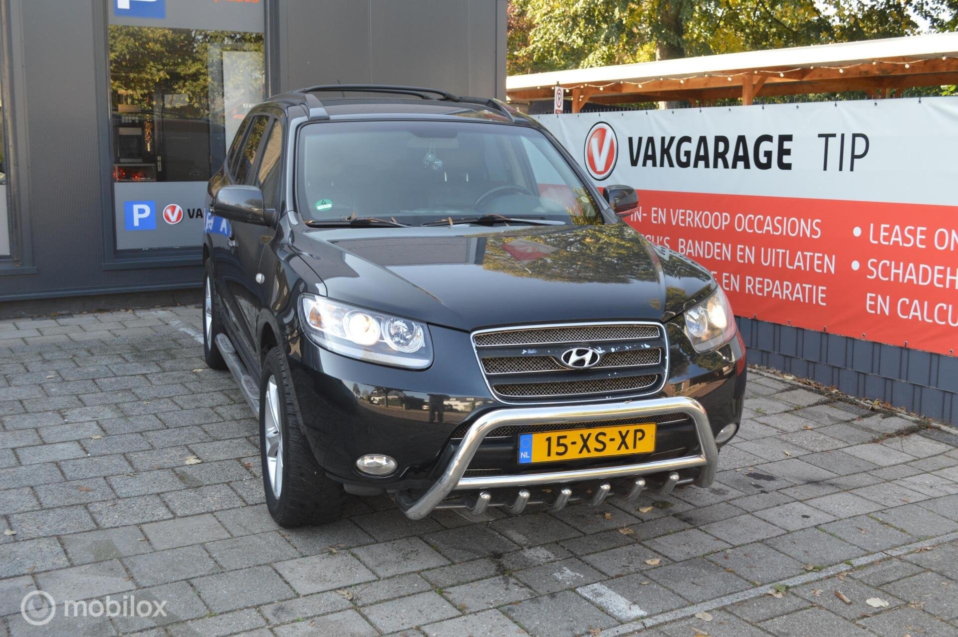 Hyundai Santa Fe 2.7i V6 Active, Auto's, Voorwielaandrijving, Santa Fe, Gebruikt, Verwarmde buitenspiegels