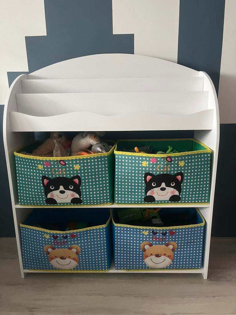 Boekenkast met veel opbergruimte, Kinderen en Baby's, Ophalen, 105 cm of meer, Minder dan 50 cm, 100 cm of meer