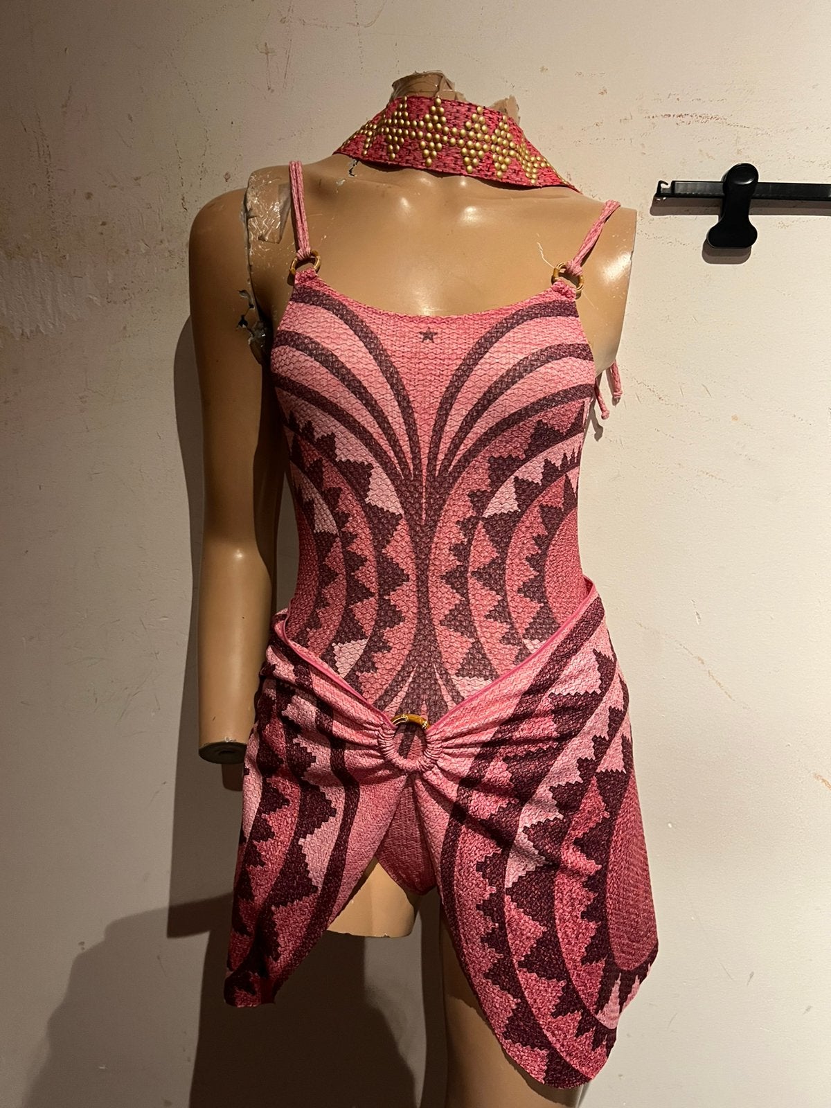 PIN-UP Badpak & rokje 3 delen maat s zgan, Kleding | Dames, Badmode en Zwemkleding, G, R, Badpak, Ophalen of Verzenden