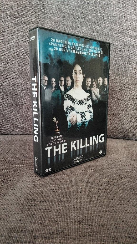 The Killing seizoen 1 - DVD set, Vanaf 16 jaar, Verzenden, Zo goed als nieuw, Thriller