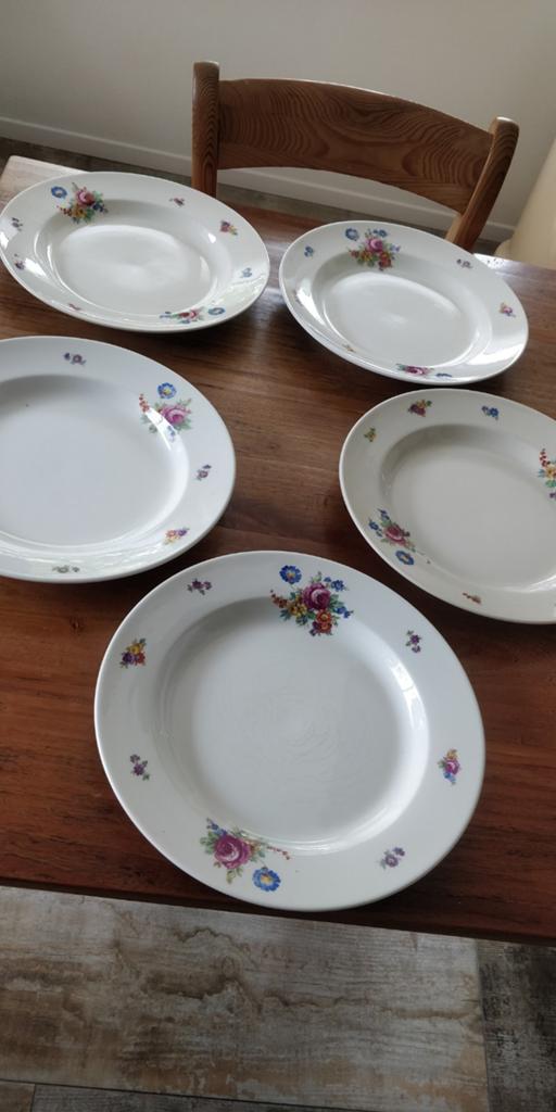 Petrus Regout Boudewijn serveerschalen, pannenkoekborden, Ophalen of Verzenden