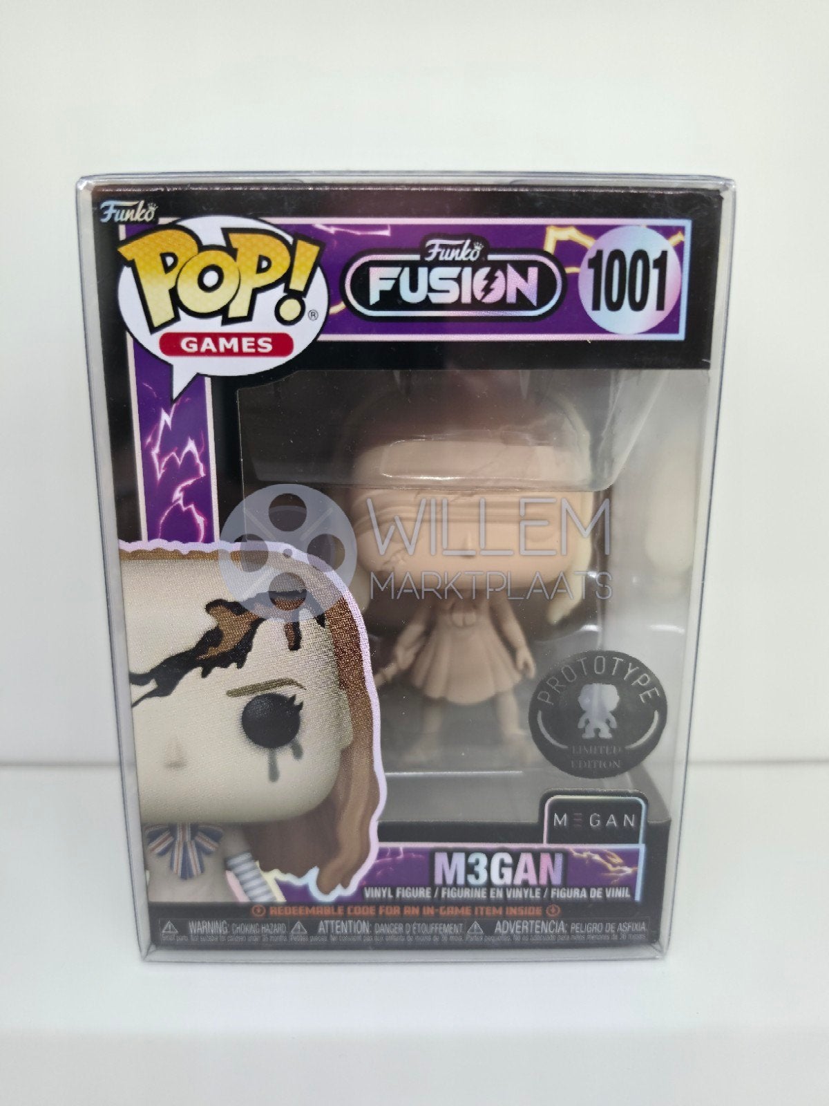 Unieke Funko Pop M3GAN Prototype - Limited Edition, Verzamelen, Ophalen, Zo goed als nieuw