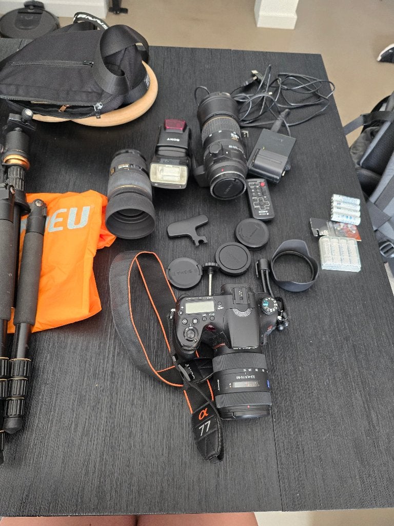 Camera, Ophalen, Gebruikt, Sony, 8 keer of meer