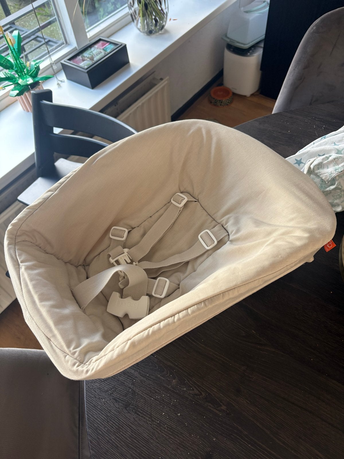 Stokke Tripp Trapp Newborn Set - Zo goed als nieuw, Ophalen of Verzenden, Zo goed als nieuw, Overige typen, Gordel(s)