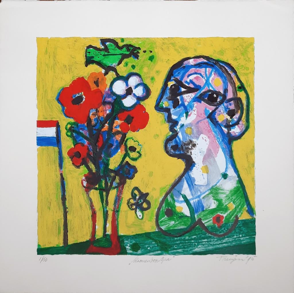 Bloemen voor Gea 1/150 - Kunstenaar: Hans Truijen, Ophalen
