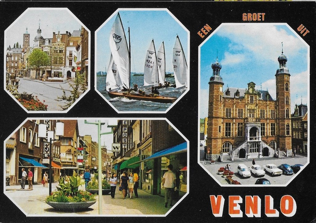 Venlo gelopen ansichtkaart ( 765 ), Ophalen of Verzenden, 1980 tot heden, Gelopen, Limburg