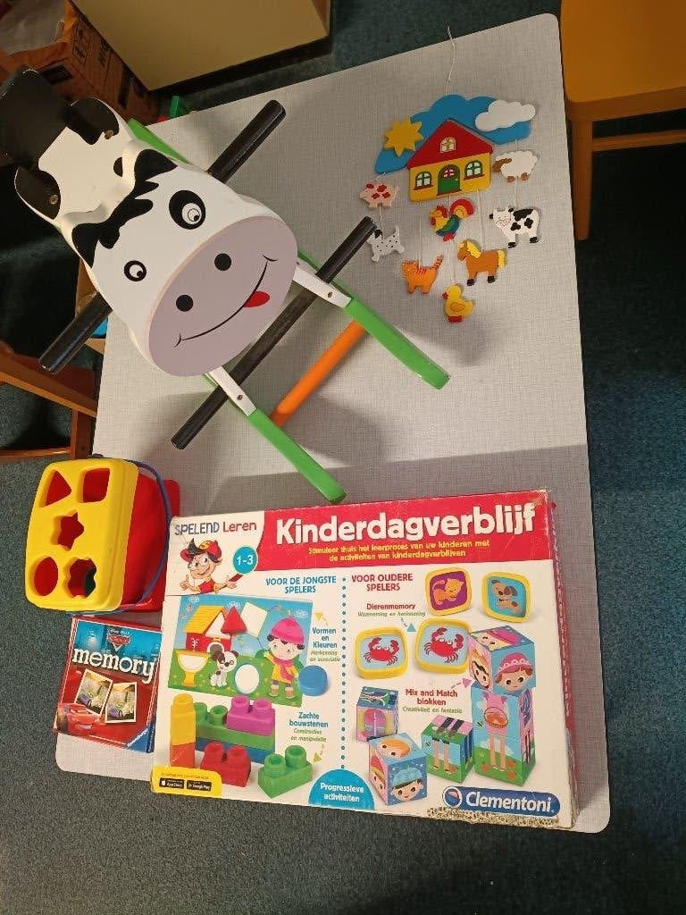Clementoni, Fischer price, Cars, hout, baby peuter speelgoed, Ophalen, Zo goed als nieuw, Overige typen