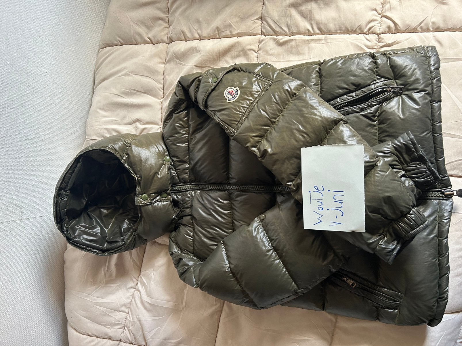 Moncler Maya, Kleding | Heren, Ophalen of Verzenden, Nieuw, Maat 48/50 (M), Groen