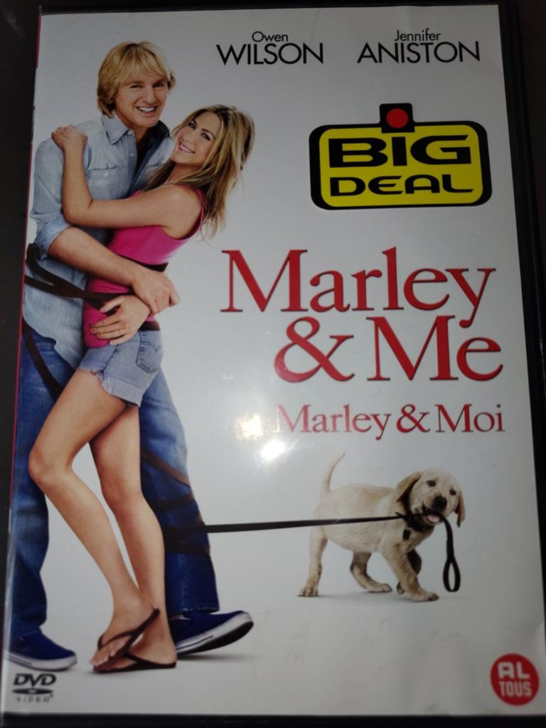 Marley & Me DVD - Romantische komedie met Owen Wilson, Alle leeftijden, Ophalen, Gebruikt, Romantische komedie