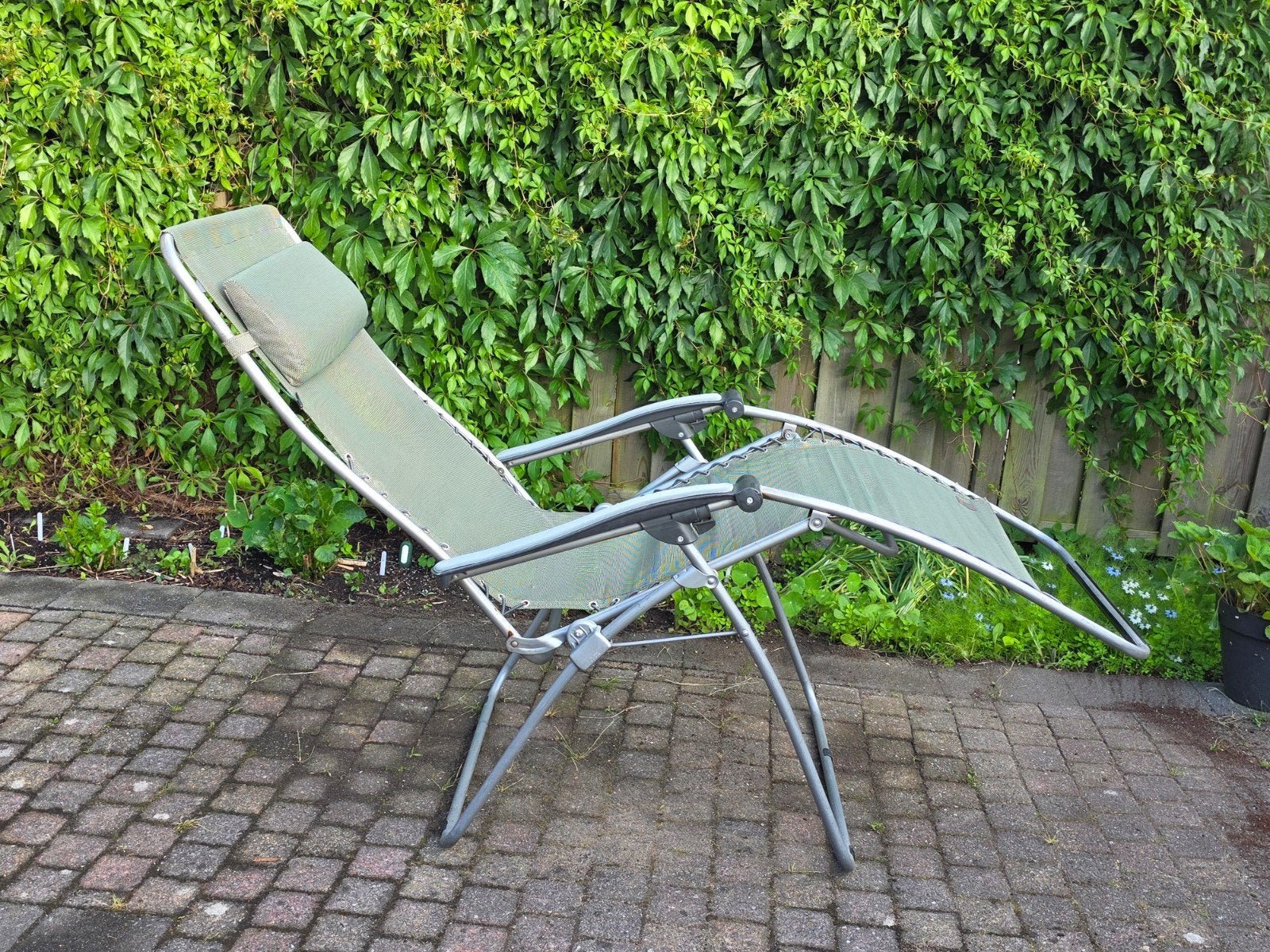 Lafuma RSXA Zero Gravity relaxstoel / recliner - inklapbaar, Ophalen, Gebruikt, Textileen, Verstelbaar