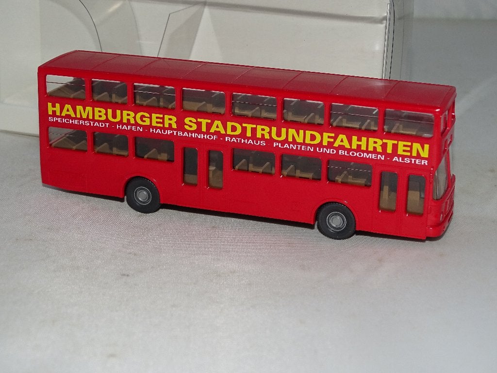 1/87 Wiking Man Bus Hamburger stad, Hobby en Vrije tijd, Modelauto's | 1:87, Ophalen of Verzenden, Nieuw, Bus of Vrachtwagen, Wiking