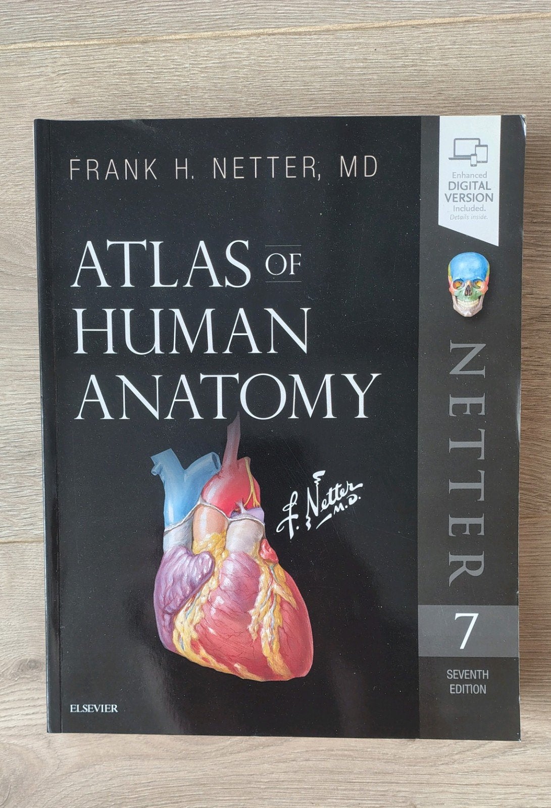 Netter's Atlas of Human Anatomy - 7e editie, Boeken, Frank H. Netter, MD, Zo goed als nieuw, Beta, HBO