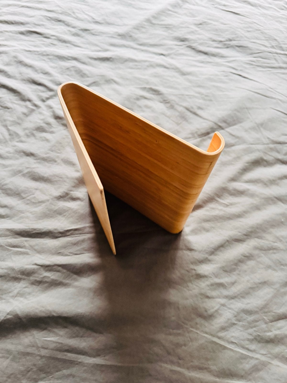 Ikea bamboe standaard voor iPad/tablet - Zo goed als nieuw, Ophalen, Zo goed als nieuw