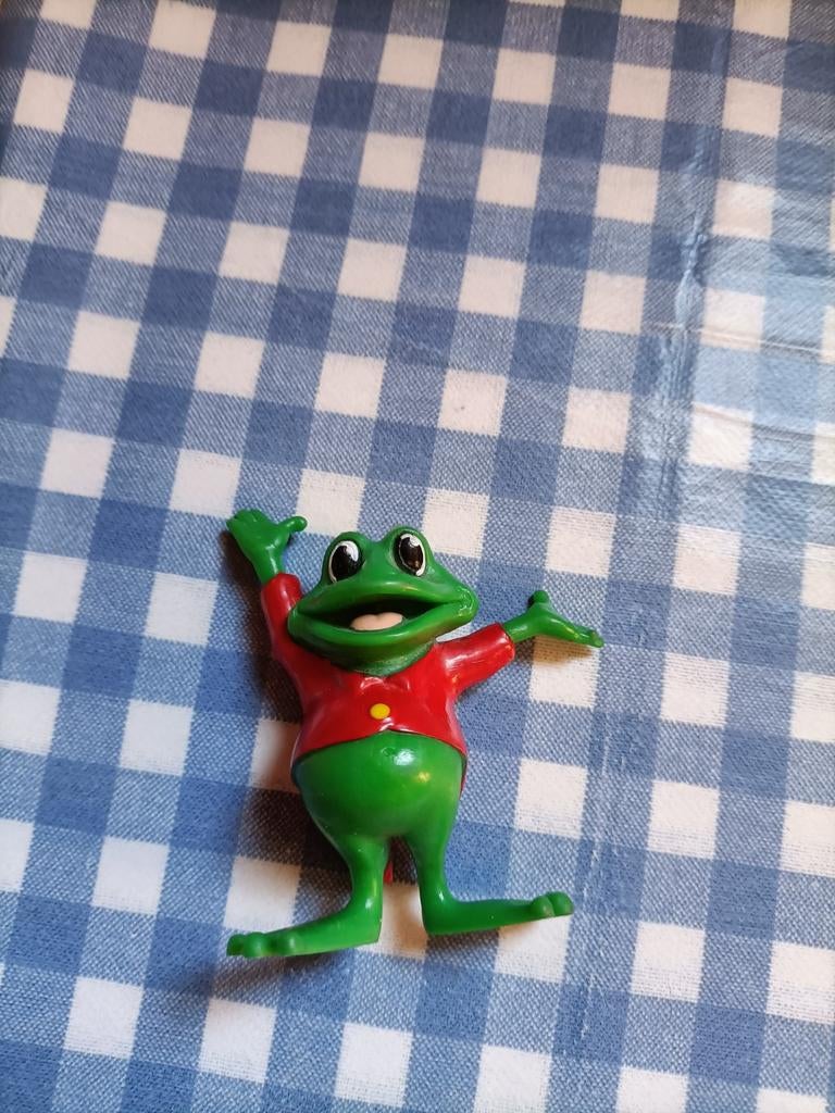 Duinrell kikker poppetje directeur 7 cm groot, Ophalen of Verzenden, Zo goed als nieuw