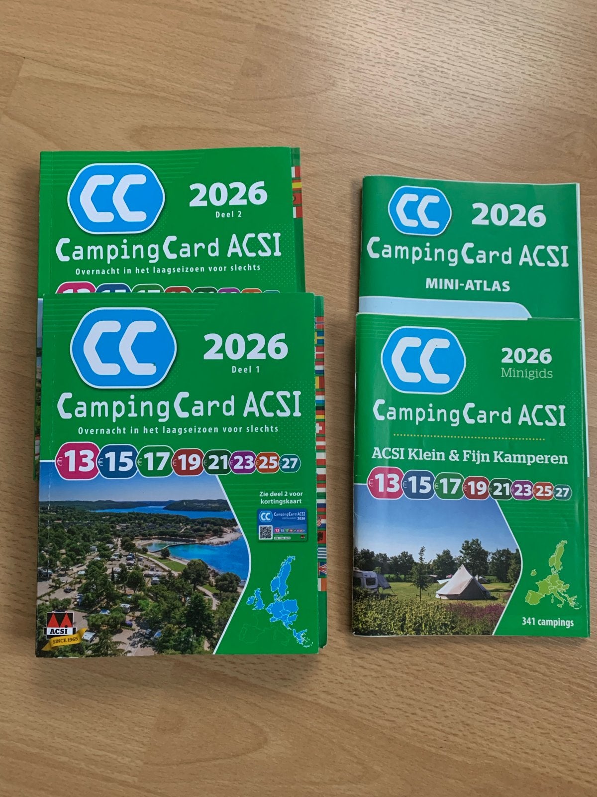 CampingCard ACSI 2026 - Compleet met Mini-Atlas, Overige merken, Europa, Nieuw, Ophalen of Verzenden