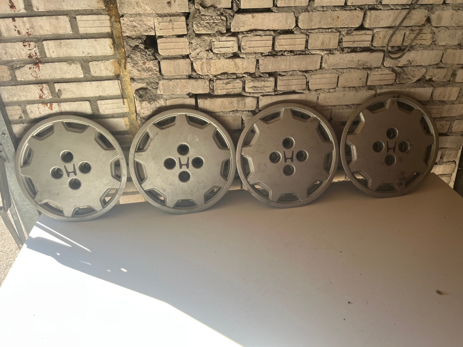 Honda originele wieldoppen Accord Prelude Integra, Auto diversen, Ophalen of Verzenden, Gebruikt