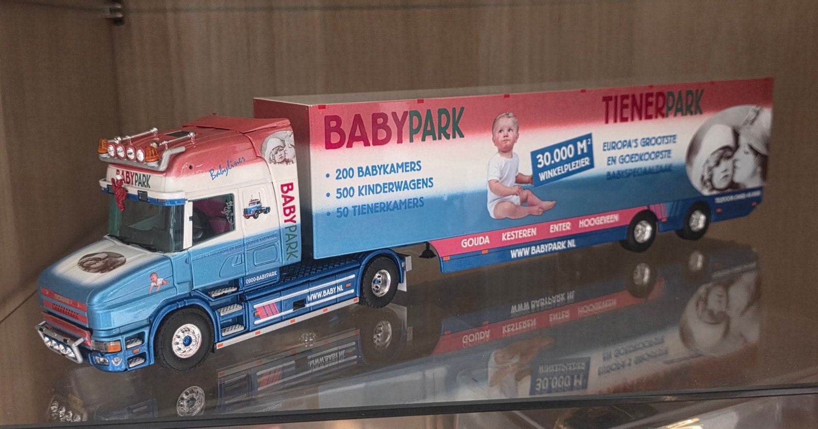 Scania T Babypark 1:50 Tekno (in prijs verlaagd), Ophalen of Verzenden, Nieuw, Bus of Vrachtwagen, Overige merken